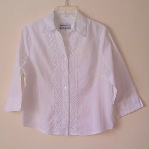 White Blouse Size 6P
